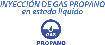 Inyección de Gas propano en Estado Líquido