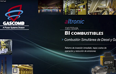 Sistema GASCOMB GTI Bi Fuel, distribuidor exclusivo de Altronic en México